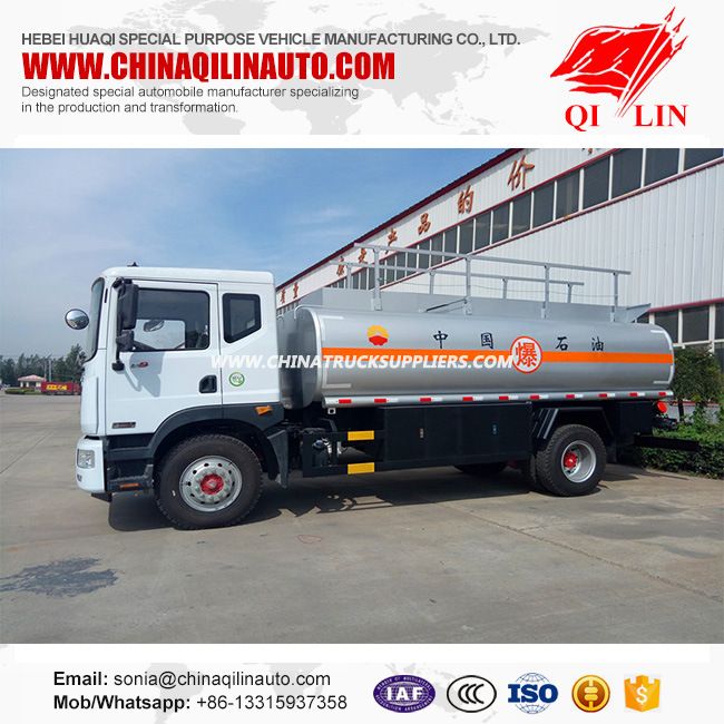 Personalized Truck for Sinopec with Fuel Storage Tank 8150 Lts Capacity 