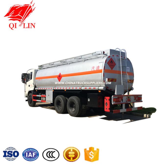 Dongfeng 6*4 Chassis 24cbm Capacity Oil Tanker 