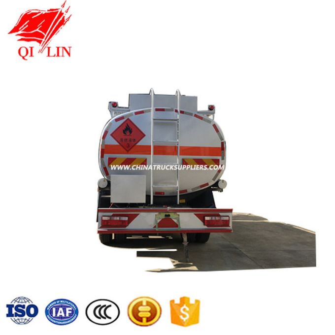 10m3 Light Oil Tanker Truck Dongfeng 4*2 140HP Fuel Tanker Truck 