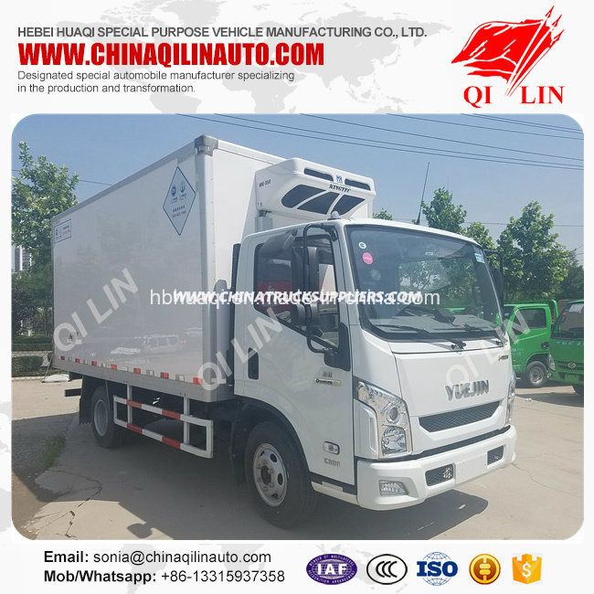 Medicine Carrier Refrigerator Van Truck with Air Conditioner 