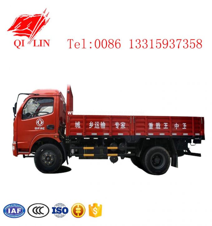 4*2 6ton Breast Board Utility Truck for Bulk Cargo Loading 