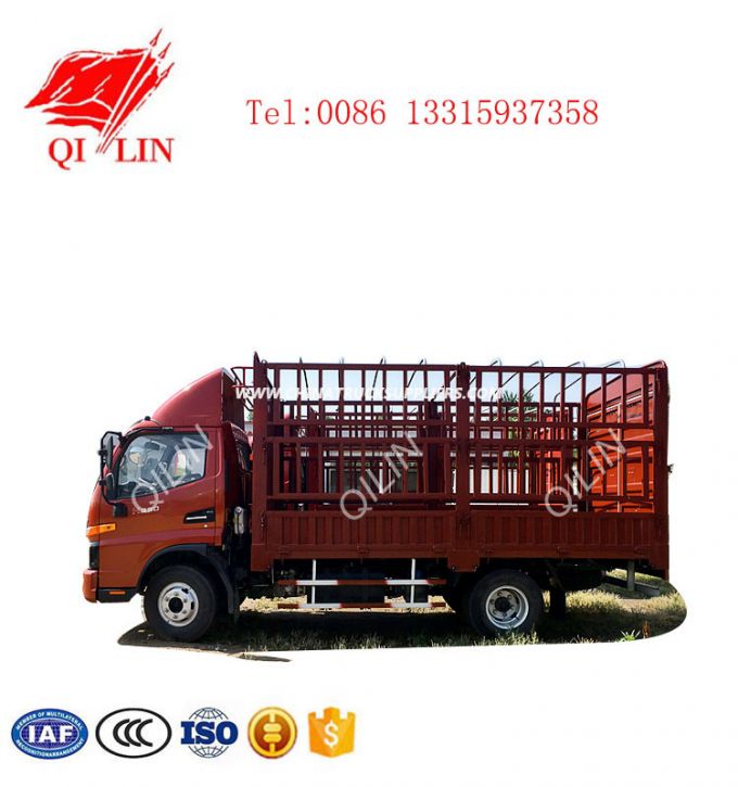 10 Tons Cattle Storage Fence Truck with Removable Doors 