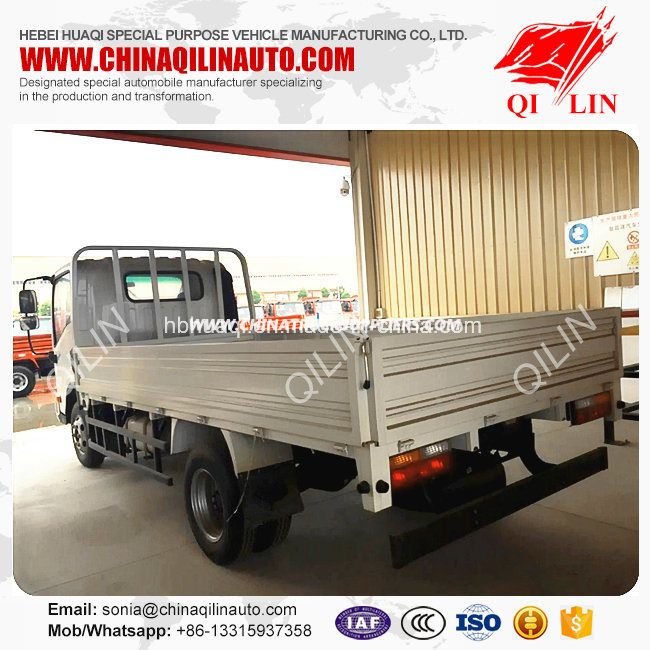 Bargain Price Right Hand Drive Inventory Side Wall Cargo Truck 