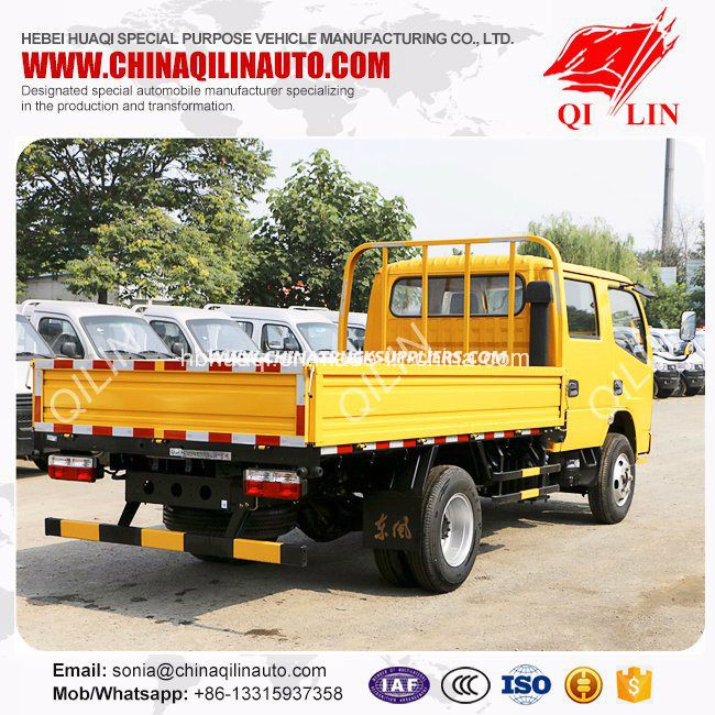 Overall 6 Meters Dual Row Cab Breast Board Mini Truck 