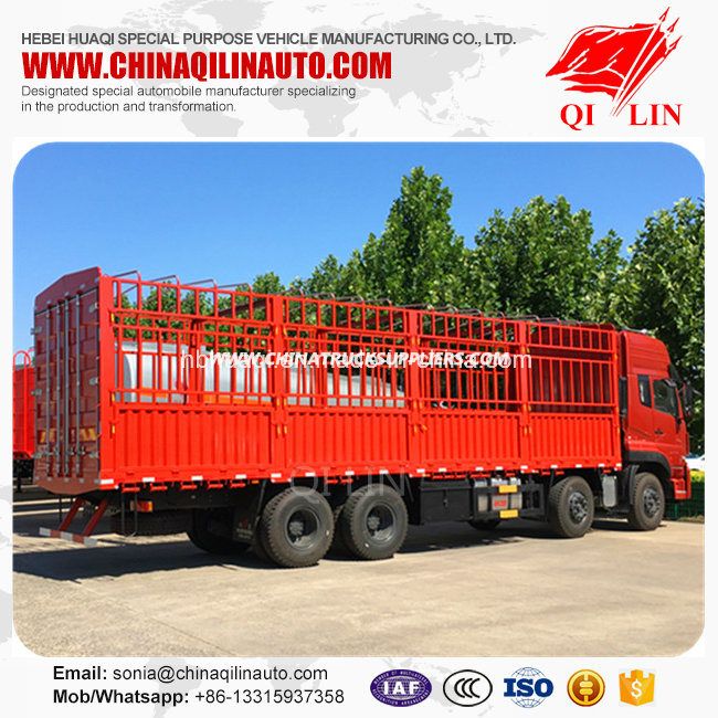 ISO CCC Approved 20 Tons Payload Fence Cargo Truck 