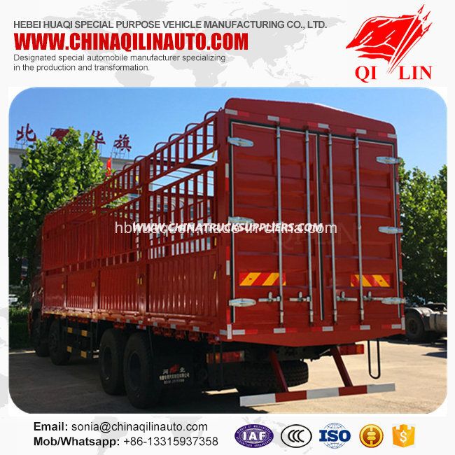 8X4 30 Tons Cargo Truck for Agricultural Products Transportation 