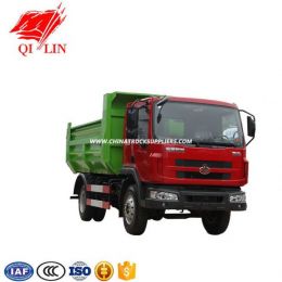 3600mm Wheelbase and Rated Payload 5 Ton with Middle Top Hydraulic Cylinder Dumper Truck