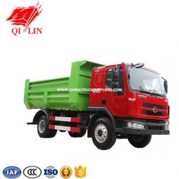 Gross Weight 12 Tons Payload 5 Tons with Middle Top Hydraulic Cylinder Dump Truck