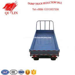 110HP Fuel Diesel with Middle Top Hydraulic Cylinder Dump Truck