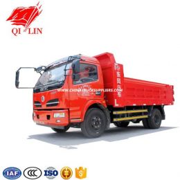 5 Ton Payload with Middle Top Hydraulic Cylinder Dump Truck for Hot Sale