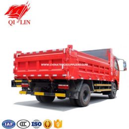 Constructional Engineering Dedicated 4m Length with Middle Top Hydraulic Cylinder Dump Truck