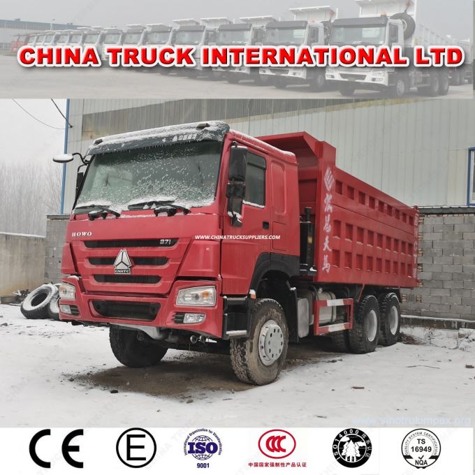 Used HOWO 6X4 10 Wheels Dump Tipper Truck 