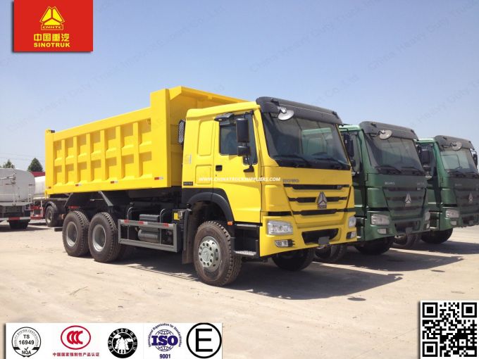 China Sinotruk HOWO 6X4 25 Tons Dump/Tipper Trucks 