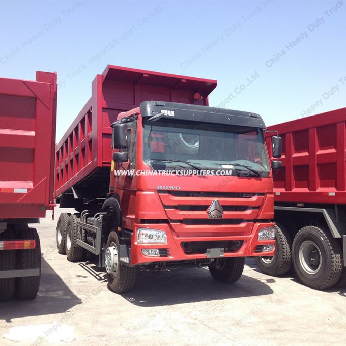 China Brand HOWO 6X4 New Dump Trucks (ZZ3257N4347W) 