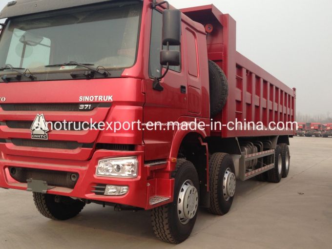 12 Wheels Sinotruk HOWO 8X4 40-50ton Dump/Tipper Truck 