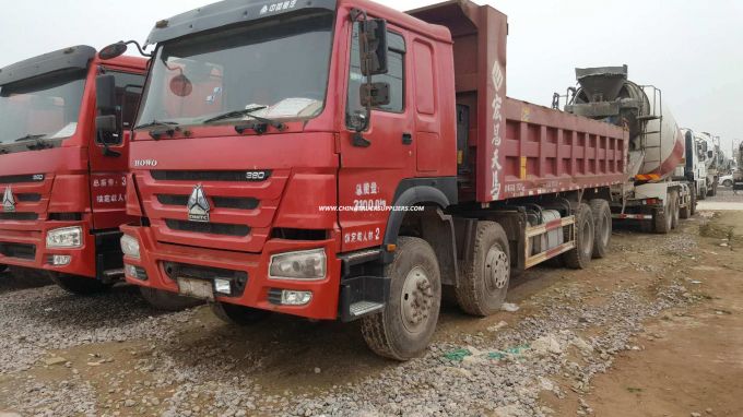 Used 6*4 25 Tons Dump/Tipper Truck for Construction Work 