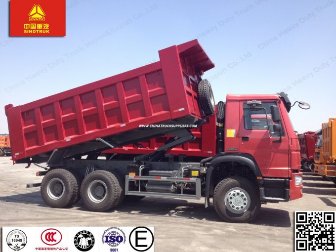 10 Wheeler Sinotruk HOWO 336HP Dump/Tipper Truck for Construction 