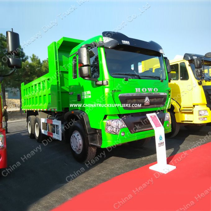 Hot Sale HOWO T5g Engine 266-420HP 6X4 Dump/Tipper Truck 