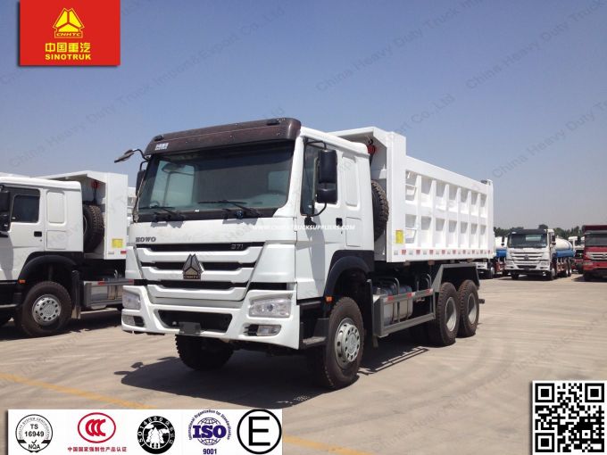 Euro2 266-420HP Sinotruk HOWO 6X4 Dump Truck for Construction 