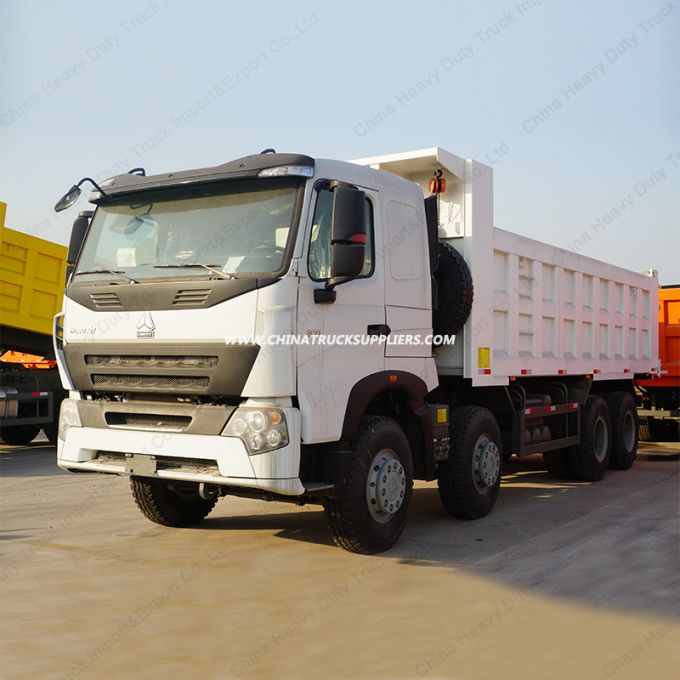 China Manufacturer HOWO A7 Sinotruk 8X4 Tipper/Dumper Truck 