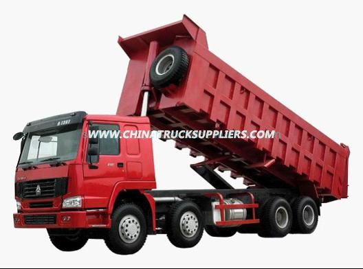 Sinotruk HOWO 8X4 Dump/Tipper Truck with Left Hand Drive 