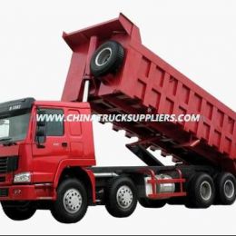 Sinotruk HOWO 8X4 Dump/Tipper Truck with Left Hand Drive