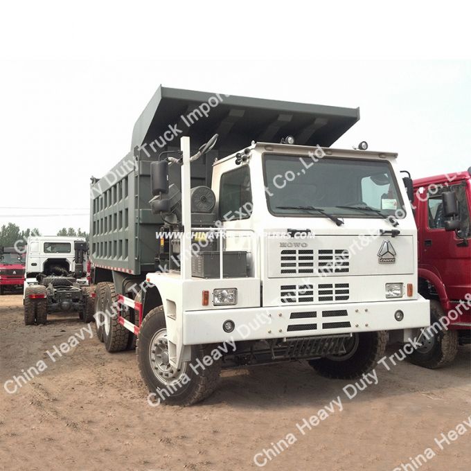 Heavy Duty Truck HOWO 371HP 50 Ton Mining Dump Truck 