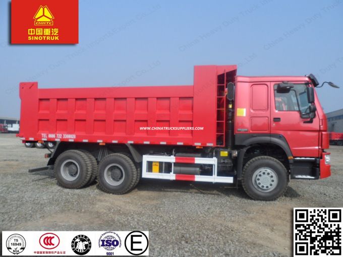 Sinotruk HOWO 6X4 371HP Dumper Truck/Tipper Truck with High Quality 