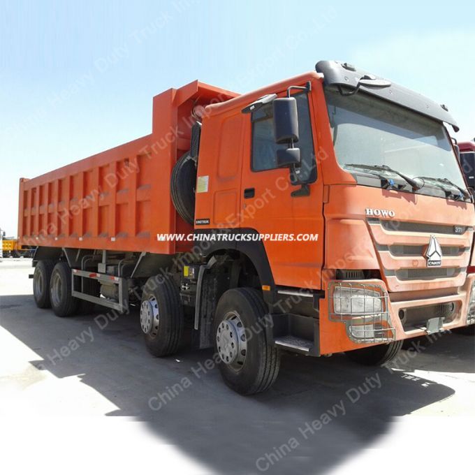 Sinotruk HOWO LHD 8X4 371HP Tipper Truck Used/Used Trucks 