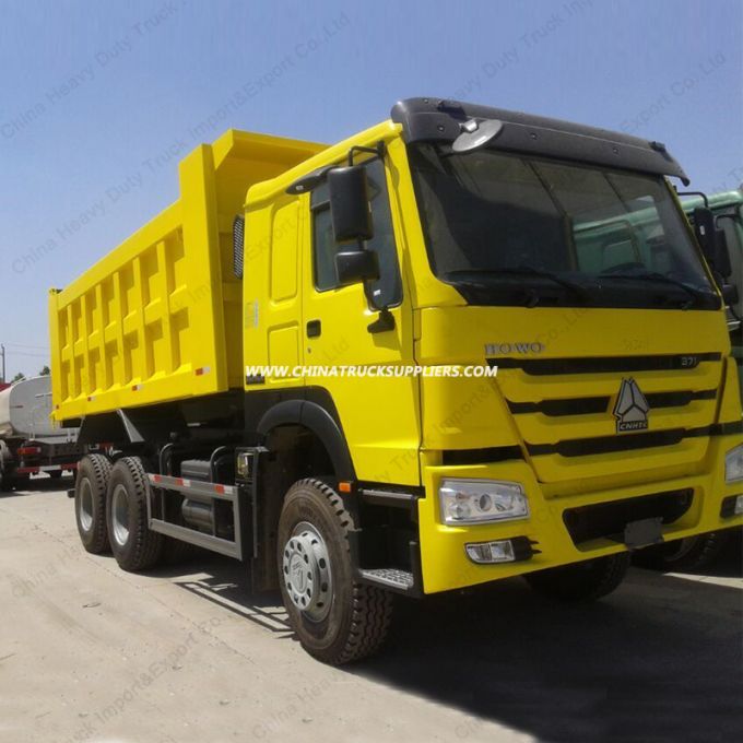 Sinotruk HOWO 6X4 Left Hand Driving 371HP Tipper Dump Truck 