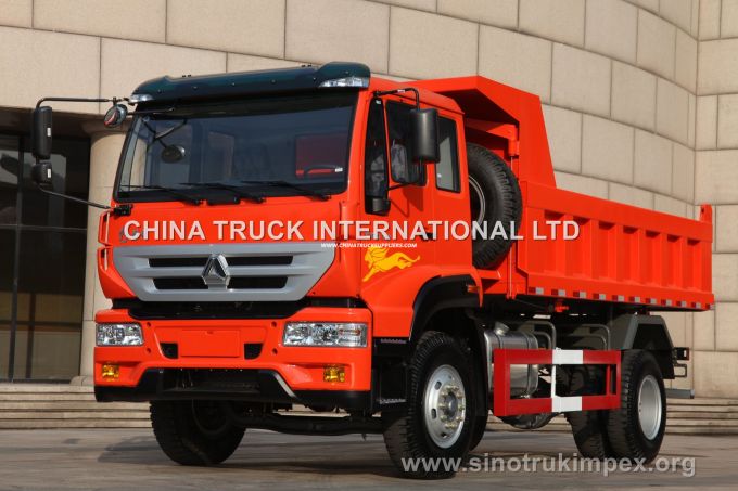 China New Yellow River Sinotruk 4X2 15 Ton Dump Truck 