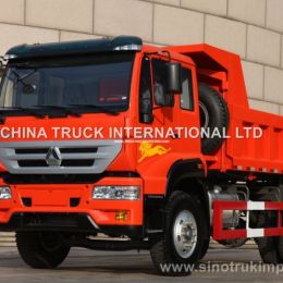 China New Yellow River Sinotruk 4X2 15 Ton Dump Truck