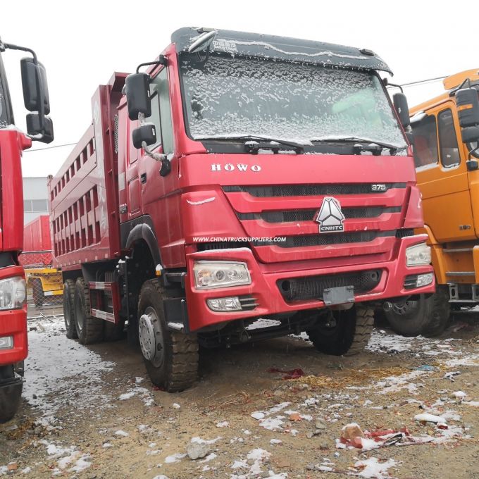 Fairly Used Sinotruk HOWO 336/371HP Dump Tipper Truck 