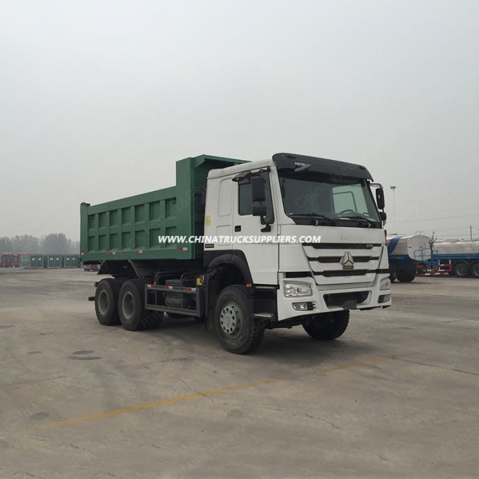 Sinotruk HOWO 20cbm 371HP 6X4 Left Hand Drive Tippe Truck Dump Truck 