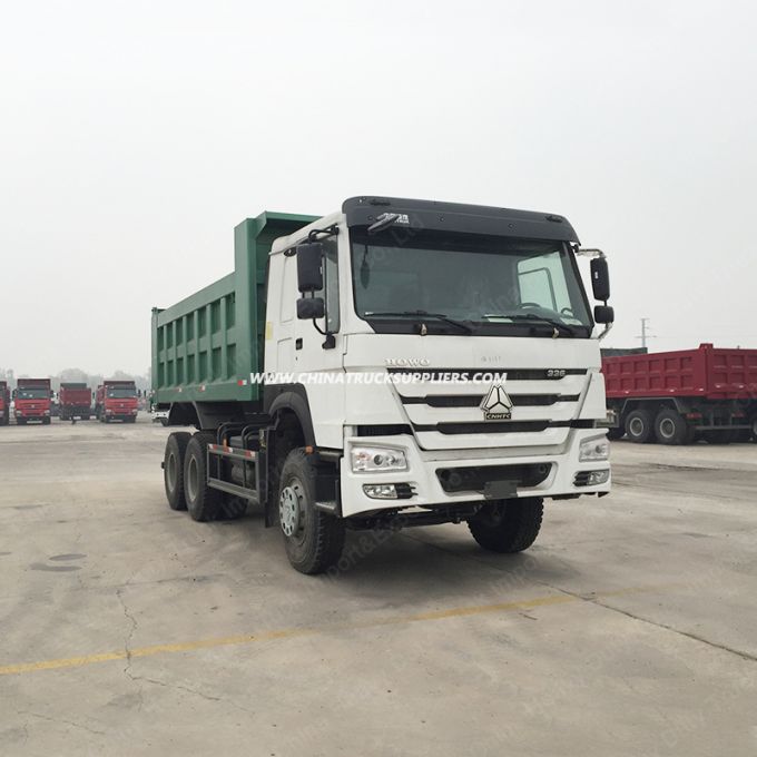 10 Wheels 25 Tons Sinotruk 336HP HOWO 6X4 Tipper Truck 