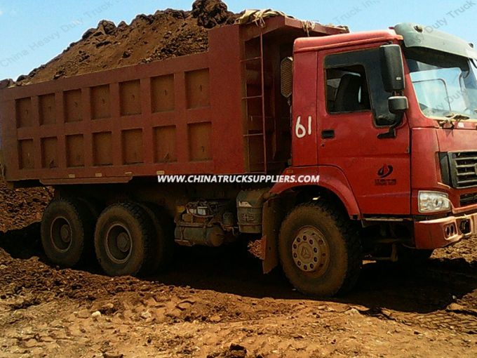 Sinotruk HOWO LHD 6X4 336/371HP Tipper Truck Used Ethiopia Truck 