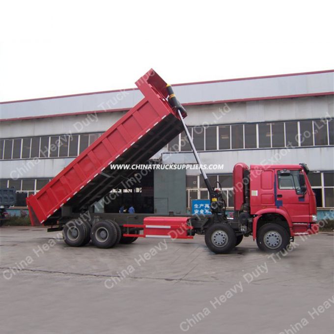 Sinotruk HOWO 8X4 Front Lifting Dump Truck 