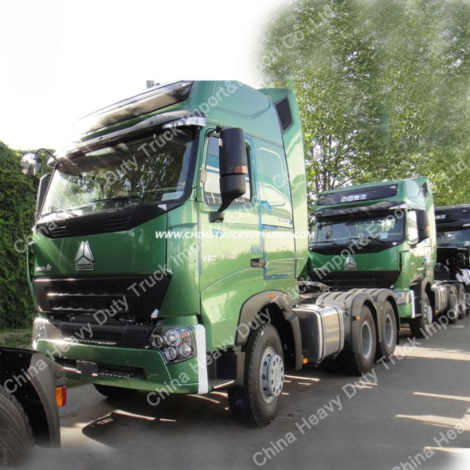 Factory HOWO A7 Zz4257n3247n1b Tractor Truck for Trailer 60 Tons 