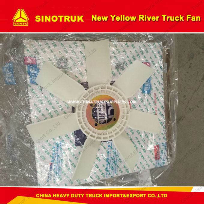 Sinotruk New Yellow River Medium Duty Truck Parts Yuchai Engine Fan 