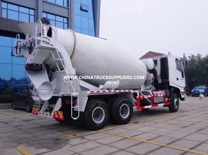 Iveco Hongyan 6*6 All-Wheel Drive Awd 9cbm Concrete Mixer Truck 