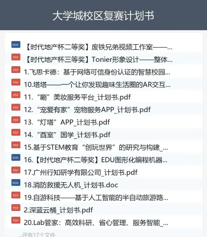 399套竞赛PPT国赛模板互联网+大学生创新创业大赛PPT模板图片 5