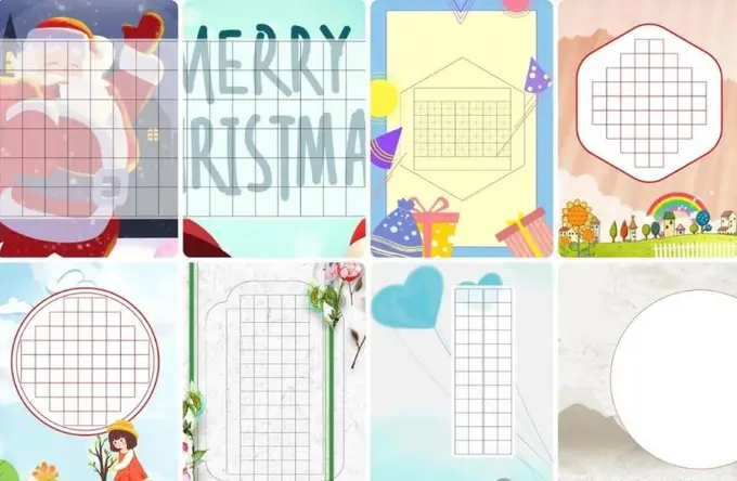 1000款A4硬笔书法纸打印模板 word+pdf电子版免费下载图片 4