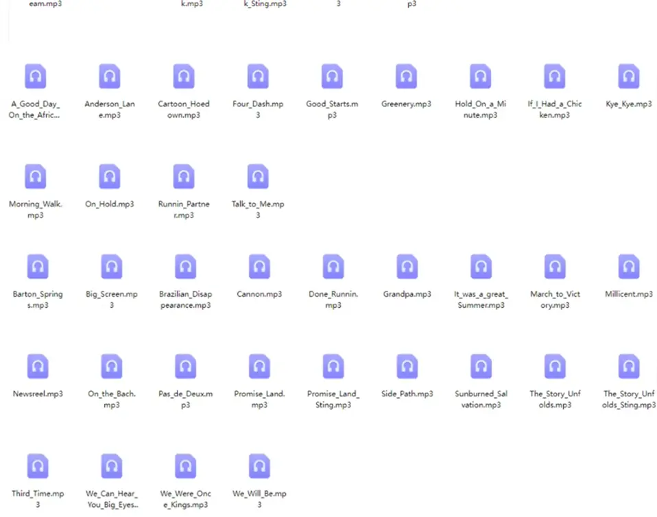 无版权情感剧情背景音乐 短视频配乐BGM素材可商用图片 3