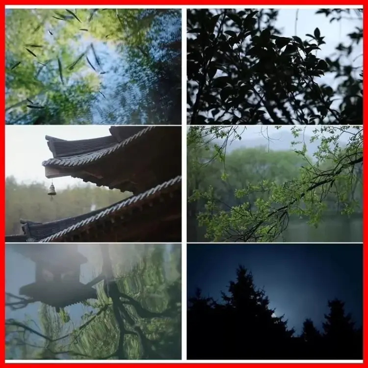 47款自然空境古风视频素材自制MV素材