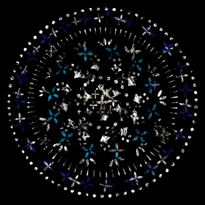 42款金箔装饰质感图案procreate笔刷 可商用图片 4