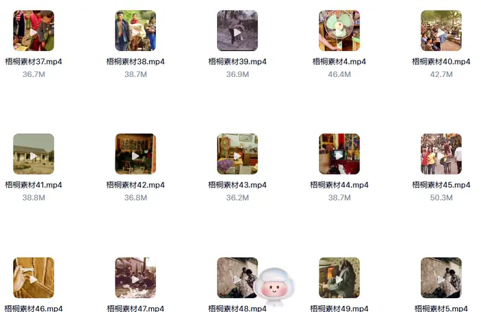 8090年代回忆怀旧青春童年视频素材图片 4