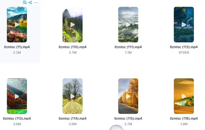 9999款治愈系风景视频素材4K高清无水印素材图片 3